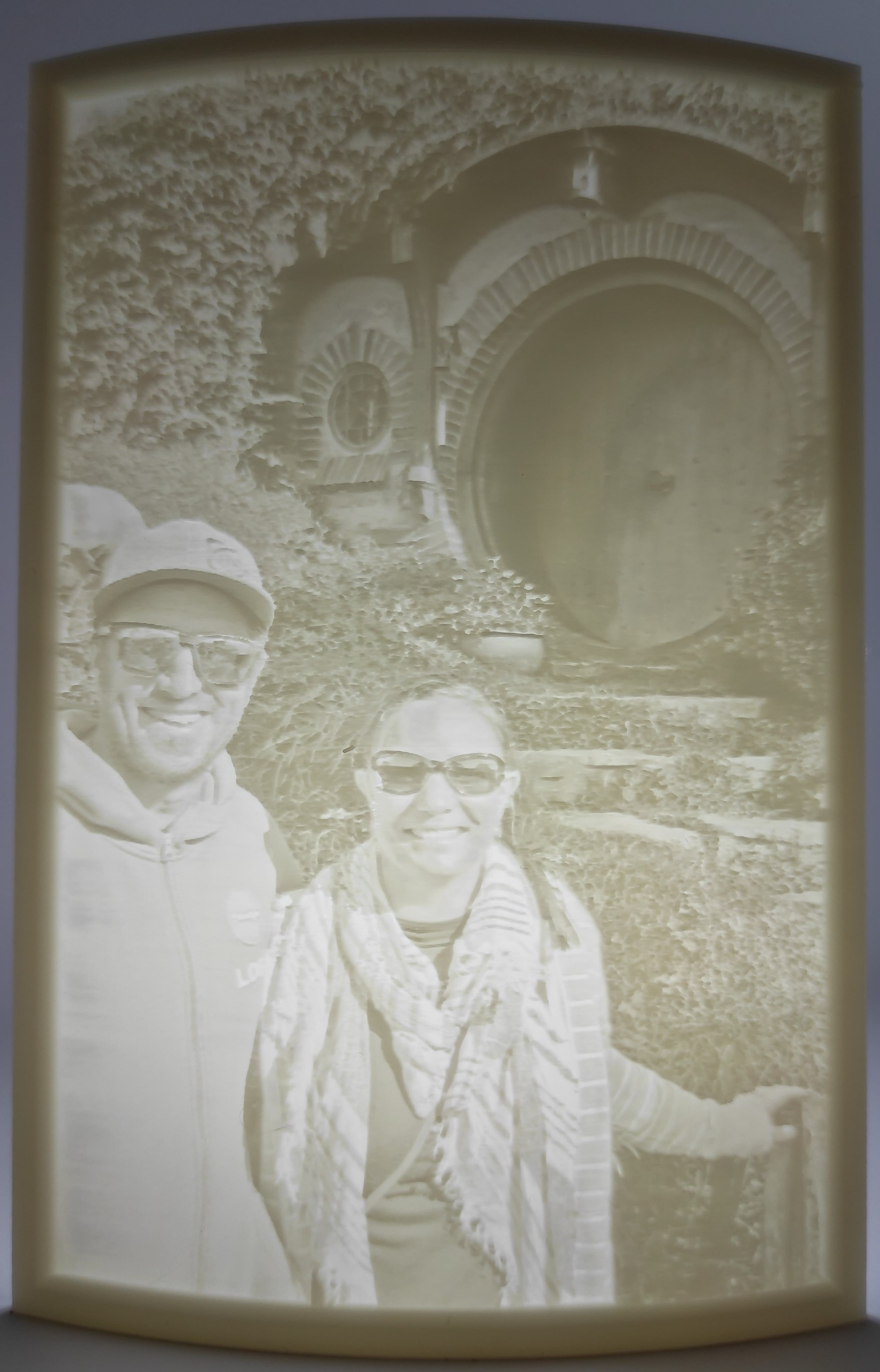 Resulting lithophane