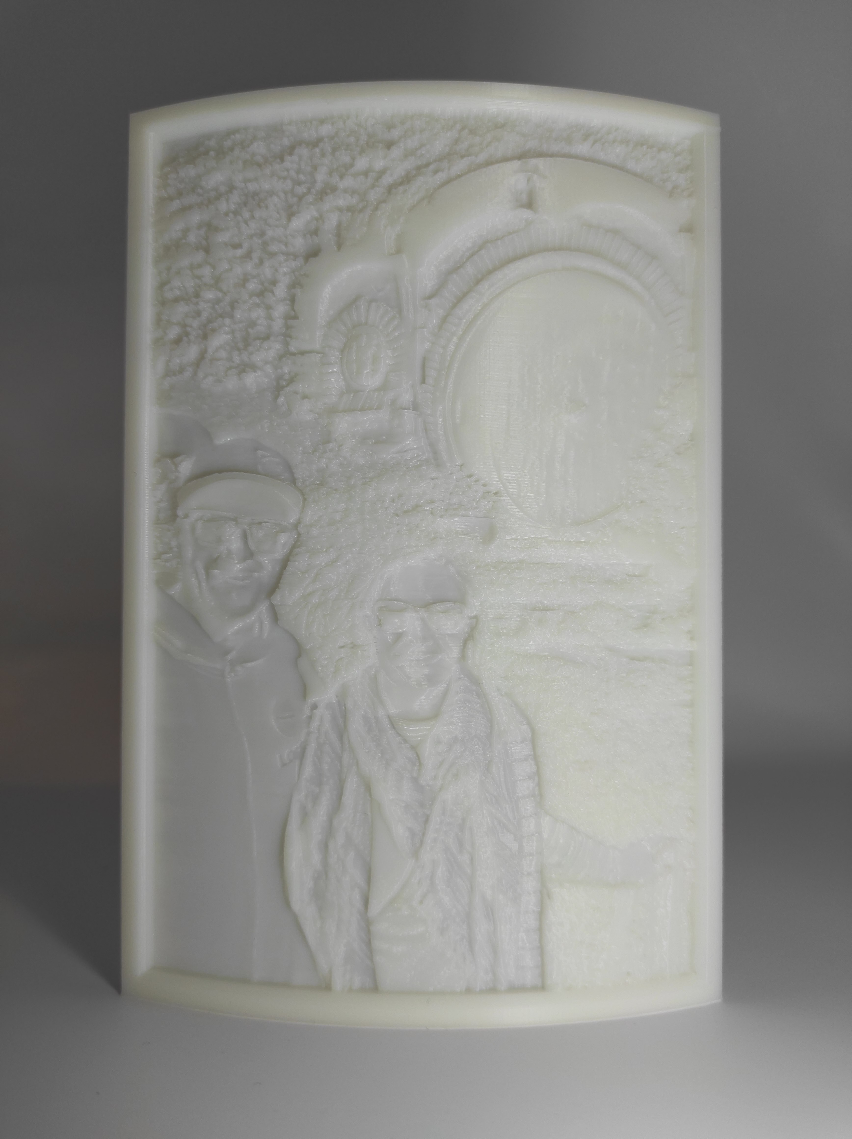 Standalone lithophane unlit