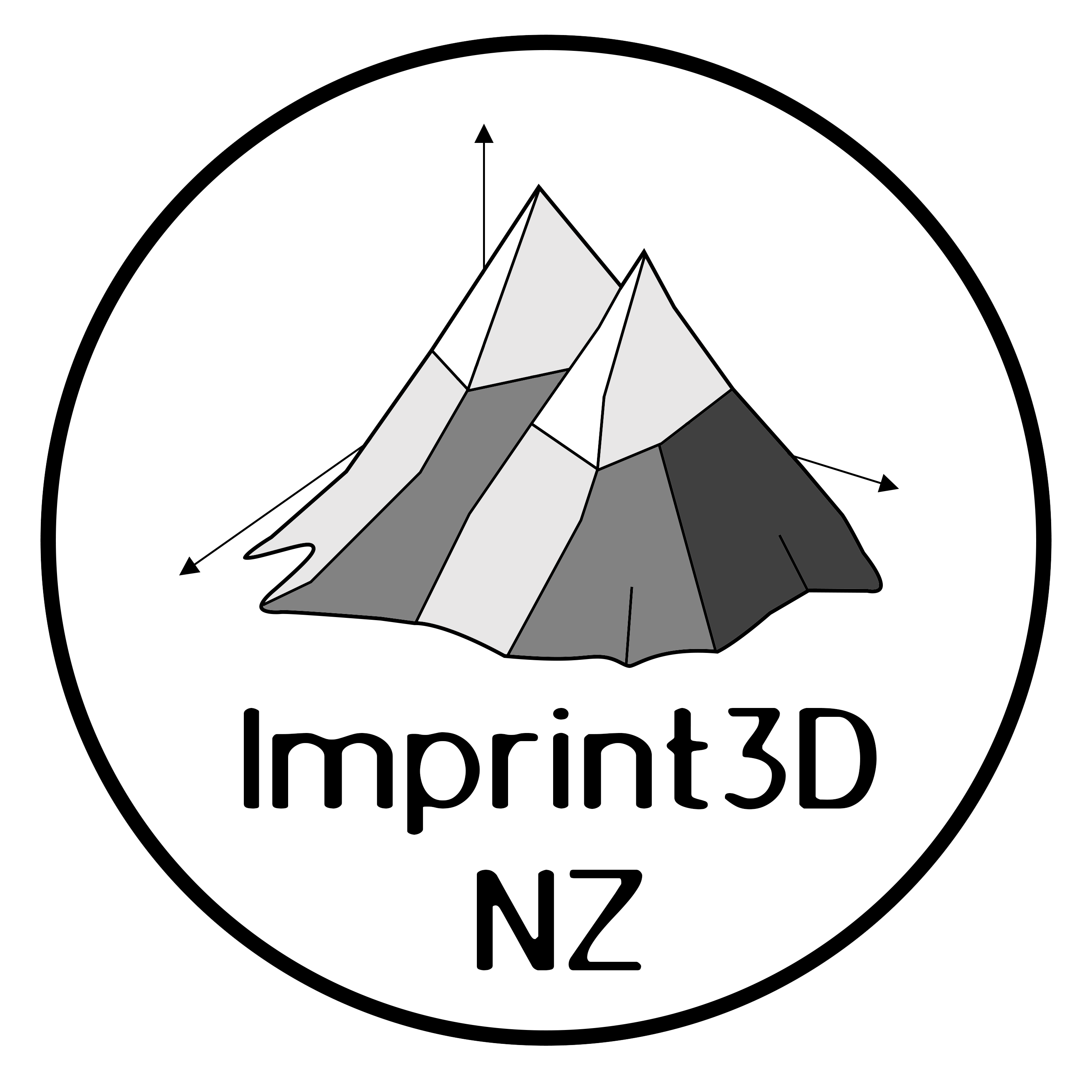 Imprint3D NZ logo